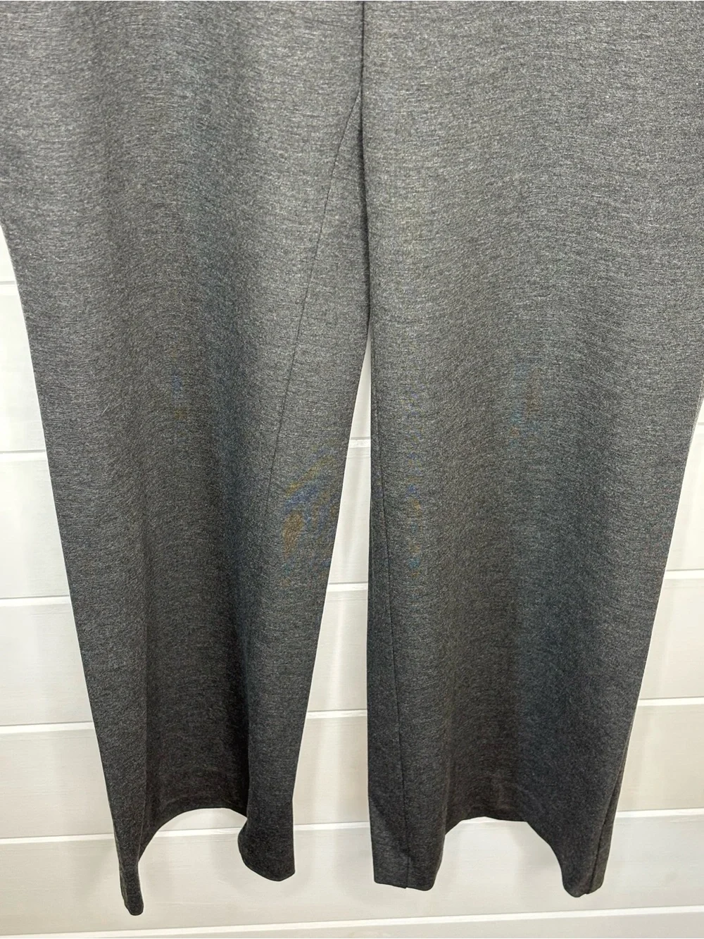 Lane Bryant Pull-On Career Pants Gray Stretch Straight Leg Size 18/20 Regular